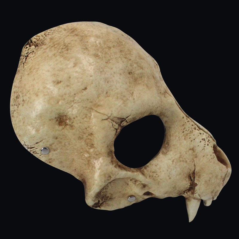 万圣节精品手作特别趣味梦幻级狼头骨设计聚会cos狂欢演出面具