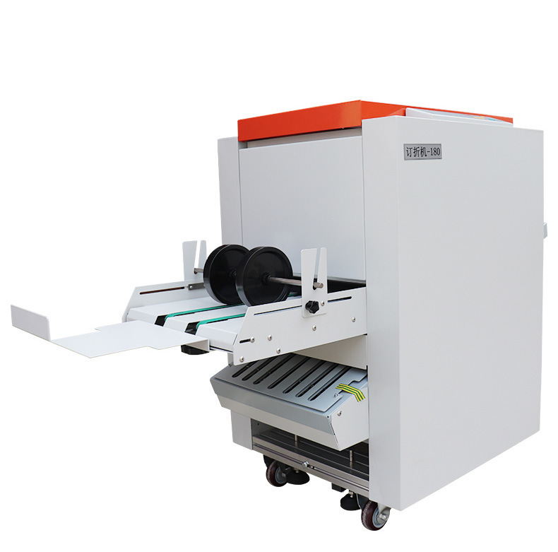 铁丝骑马钉平钉机 a3订折一体机高速皓勒钉头装钉机全自动订折机