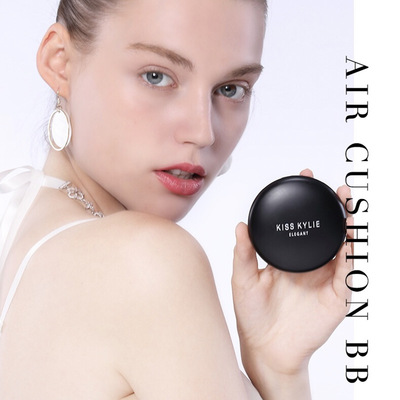 kiss kylie气垫bb霜防水保湿遮瑕液隔离素颜cc霜裸妆粉底彩妆美妆