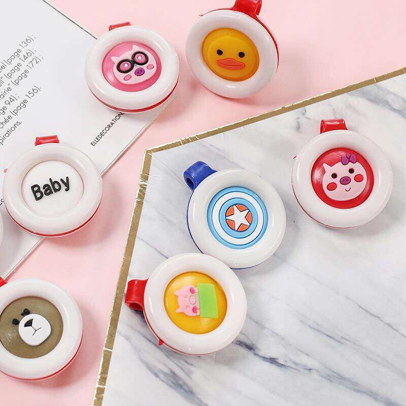 卡通植物精油驱蚊扣驱蚊神器儿童宝宝成人孕妇春夏季天然防蚊扣