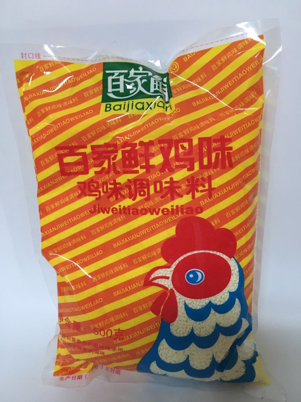 百家鲜鸡味调味料500g 鸡精 调味料