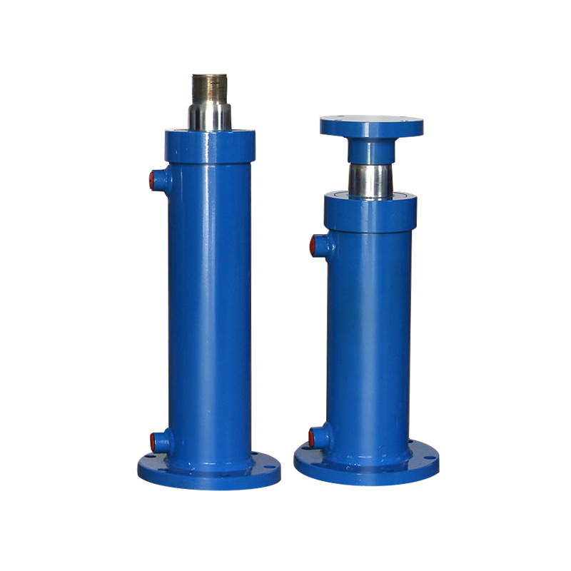 厂家直销法兰盘油缸双向电动油缸打包机油缸千斤顶工程液压缸油顶