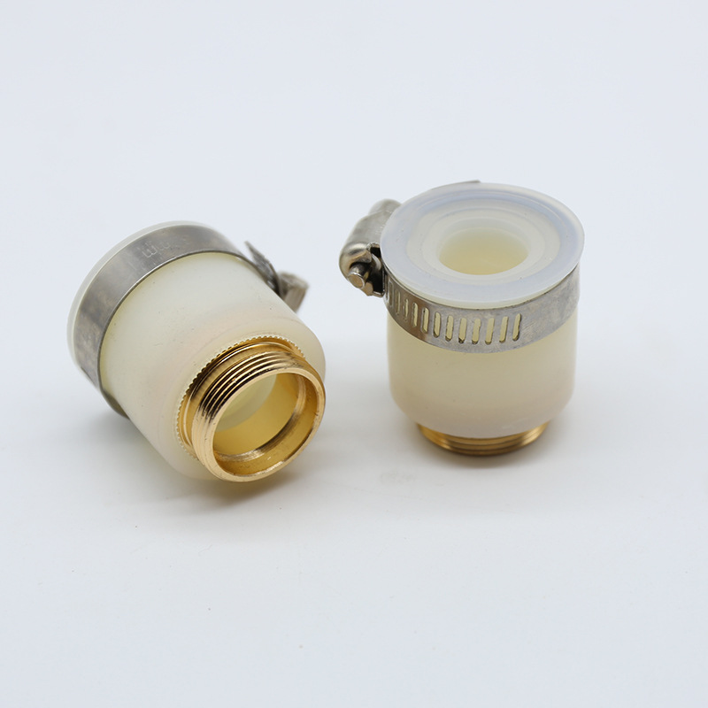 水龙头万能接头净水器花洒水枪多功能转接头硅胶防溅花洒万用接头