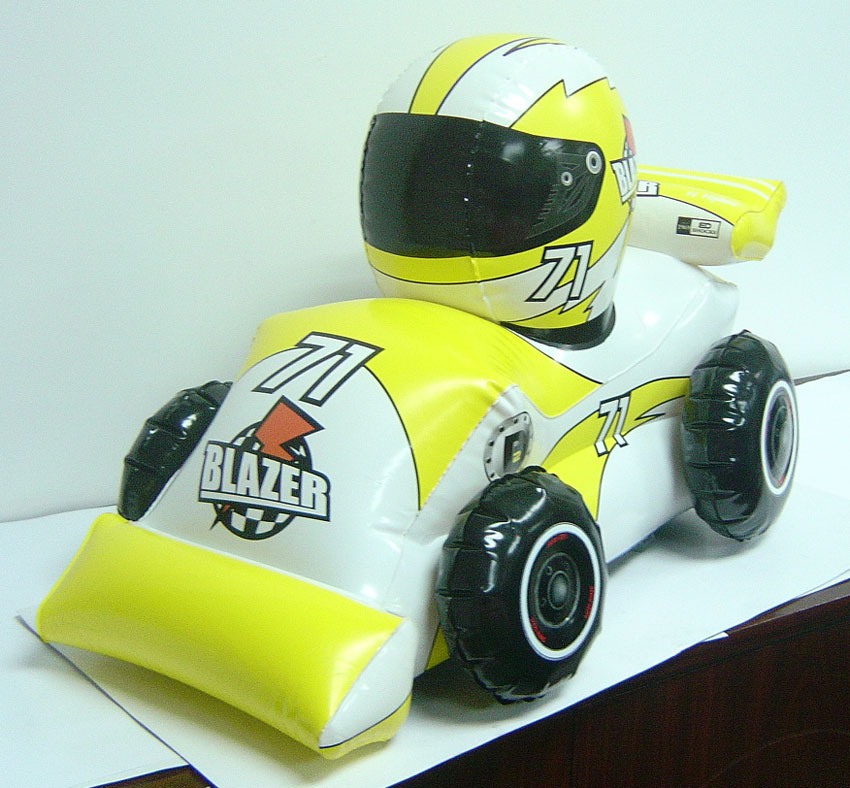 定制广告充气玩具车模型 充气小汽车 充气装饰车 一个可定制