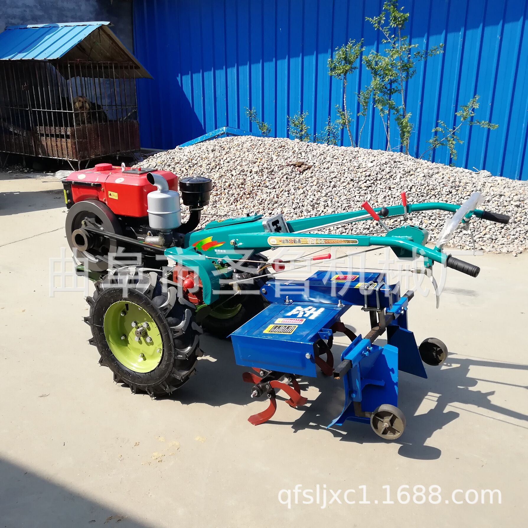 小型松土开沟机 家用柴油四驱微耕机 大功率果园除草开沟旋耕机-报价