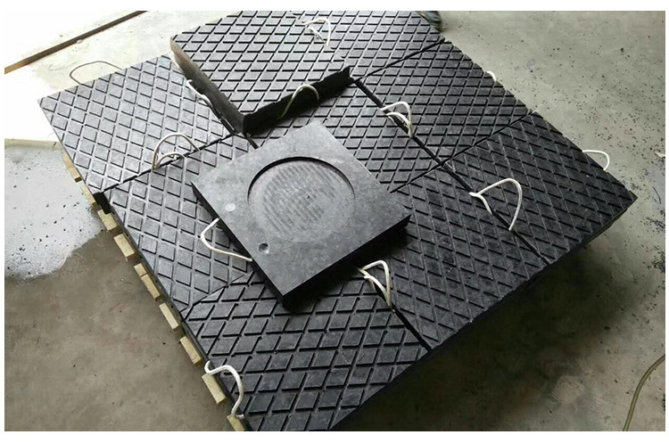 泵车起重机支腿垫块 pe 垫板吊车垫板 塑料支腿垫板厂家