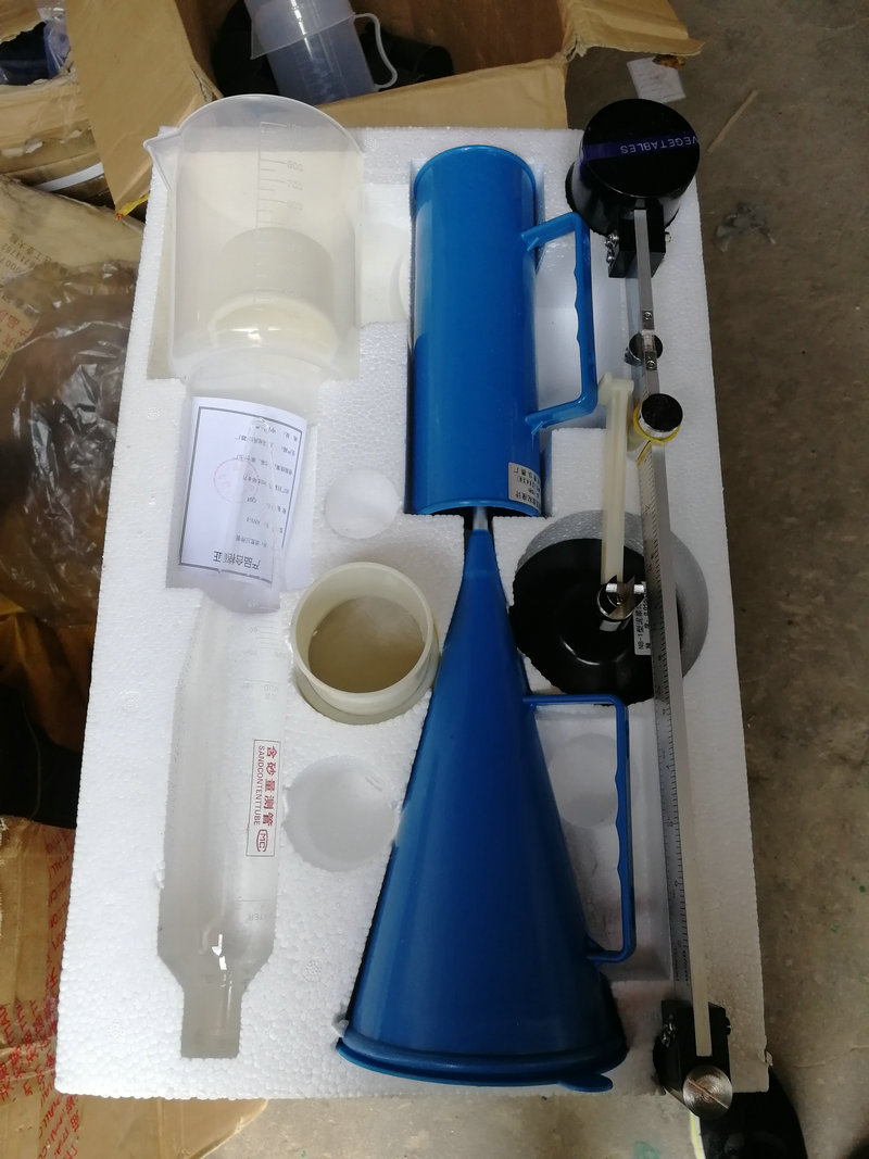 any-1型泥浆三件套测试仪 泥浆比重计粘度计 加固型铝箱含砂量计