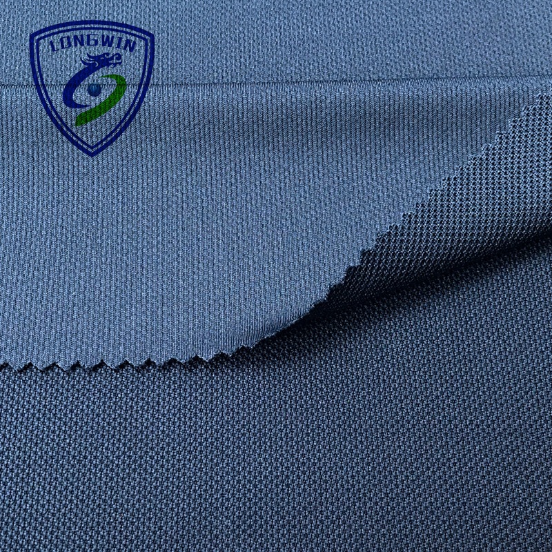 运动服校服骑行服针织面料速干双珠地 吸湿等功能