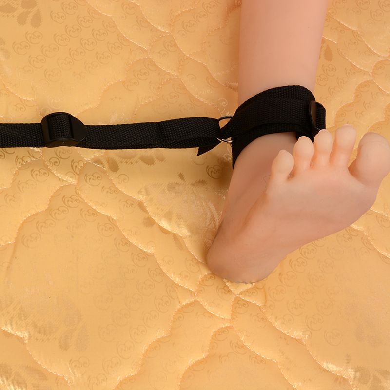 简易睡床束缚绑带 床上捆绑套装 情趣成人性另类玩具 夫妻性用具