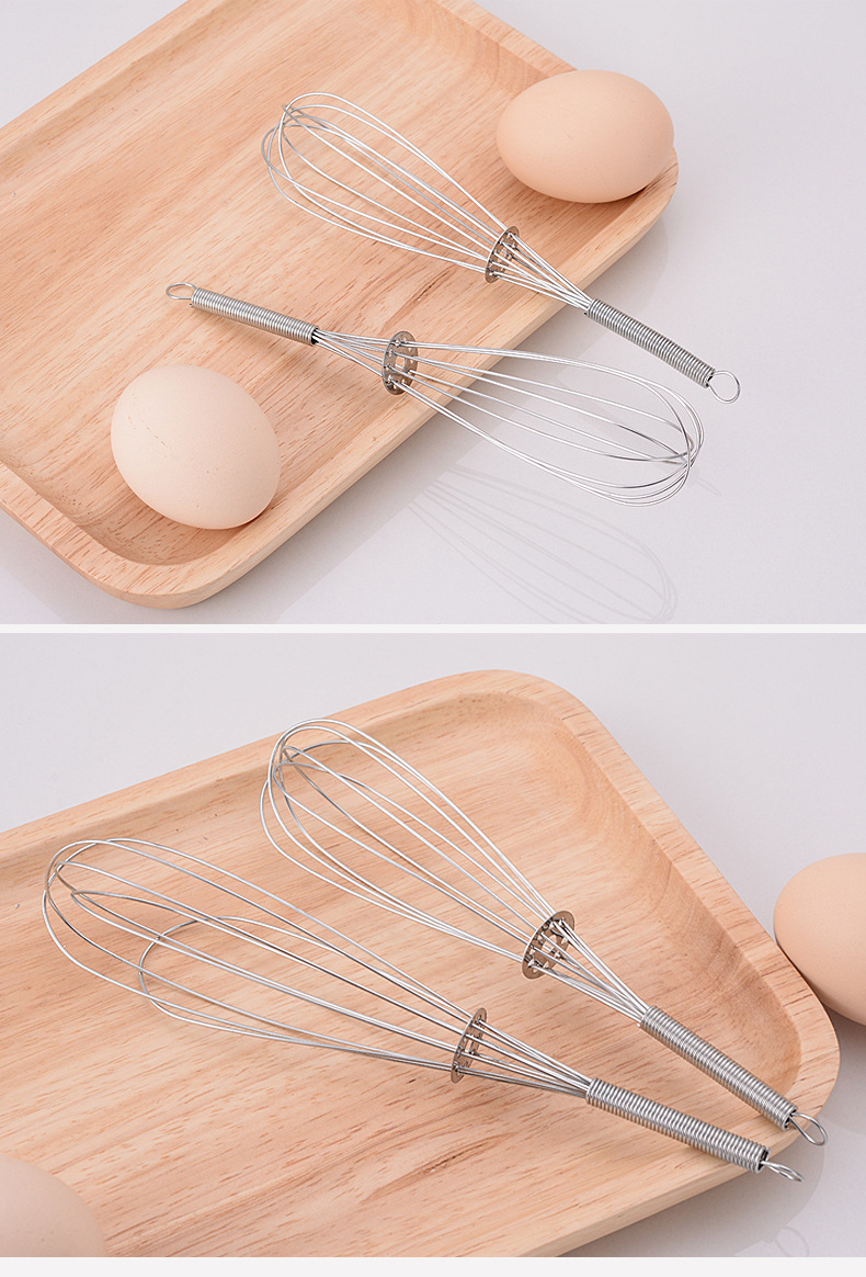 不锈钢手动打蛋器奶油打发器家用鸡蛋面糊搅蛋器厨房小工具批发