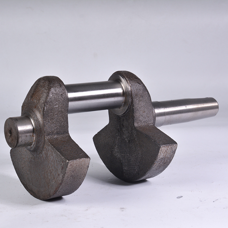开山空压机曲轴kb1活塞机配件ks机头主轴连杆转动件原厂现货