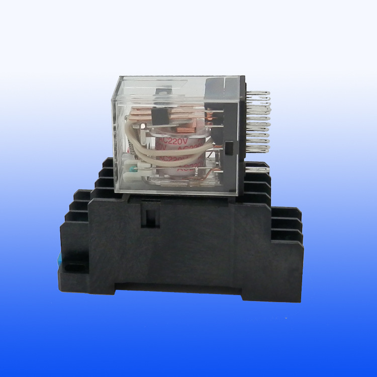 金熠继电器批发 中间继电器 14脚小型继电器 低压h54p欣灵继电器