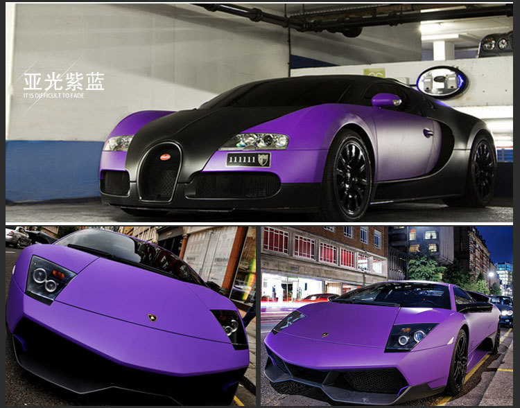 汽车亚光改色膜全车身贴膜加厚耐晒耐刮汽车改装贴膜厂家内饰贴纸