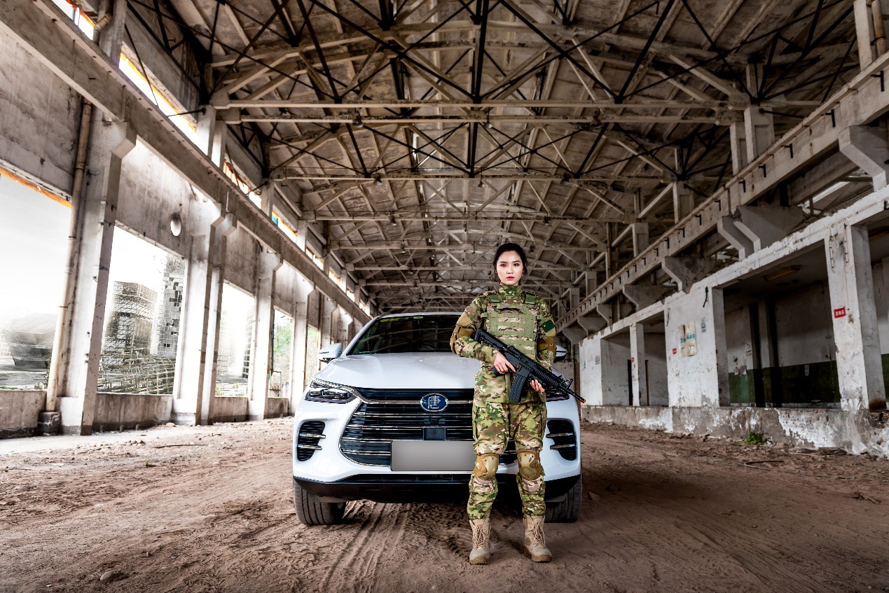 看飒爽女兵如何玩转"大唐"-爱卡汽车网论坛