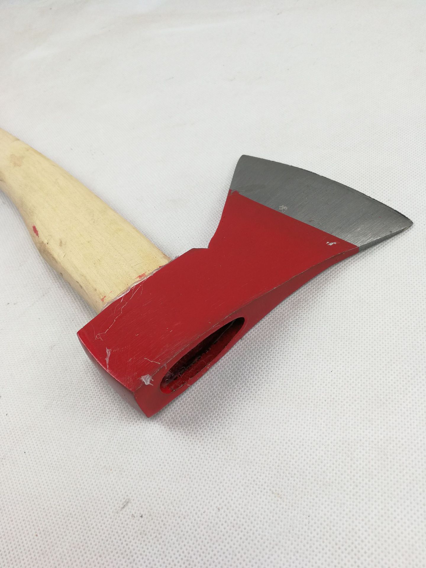 供应 消防斧 木柄斧小号中号大号实木柄斧头红色消防柜微型消防站