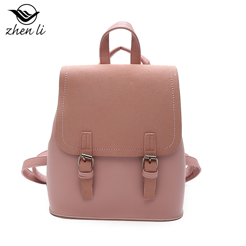 bag women's bag new 2023ins cross-border popular women's simple contrast color backpack bag winter wholesale