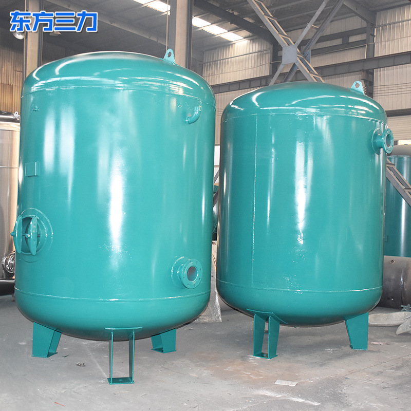 立式碳钢储气罐1000l 法兰接口蒸汽储罐 压力容器生产厂家直销