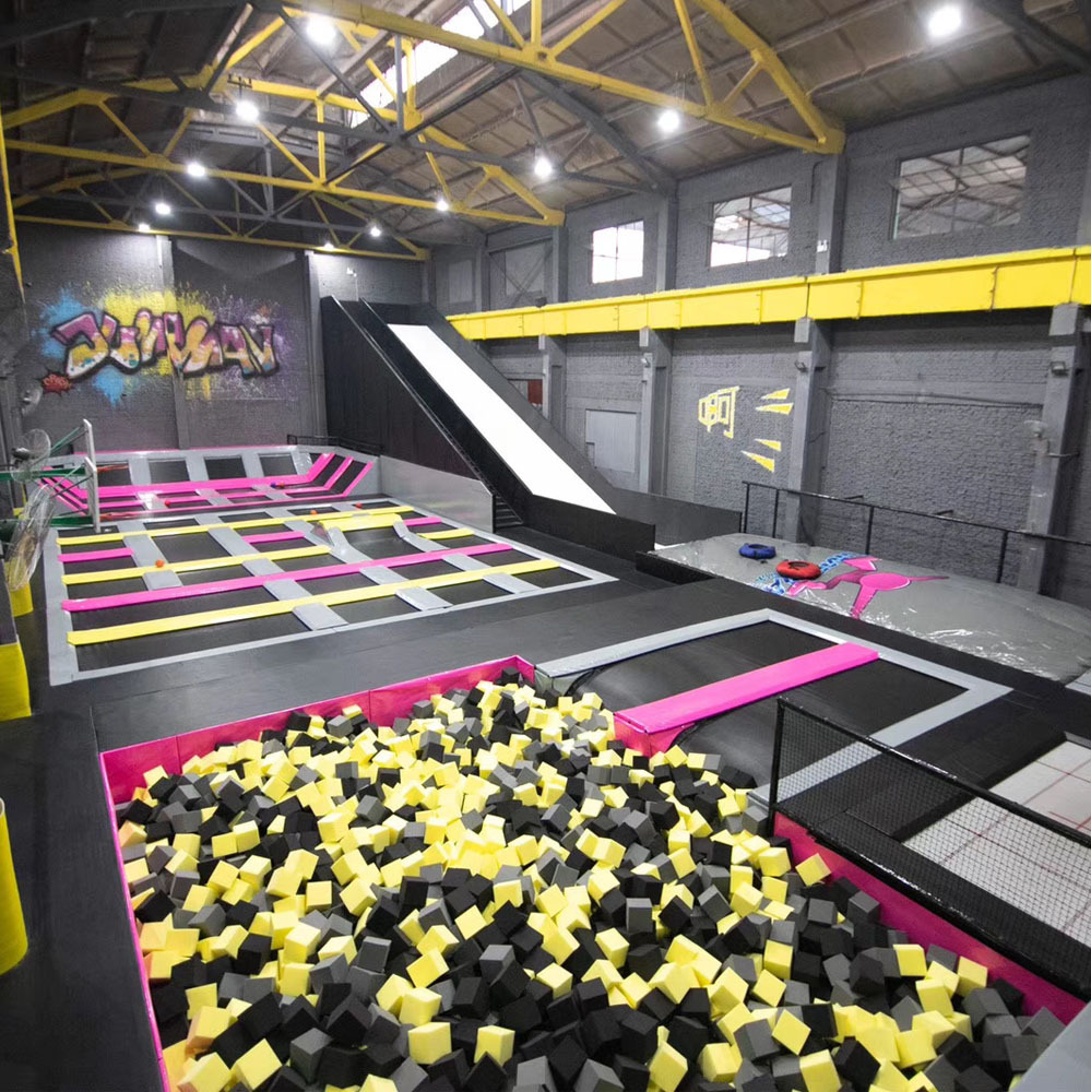 大型蹦床公园 儿童蹦蹦床淘气堡儿童乐园室内成人健身游乐场设备