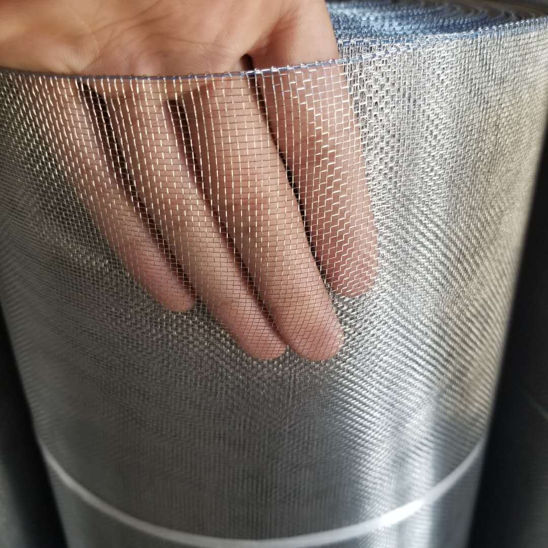 现货批发304不锈钢纱网隐形金钢窗纱 防蚊虫养殖网防盗纱窗网定制