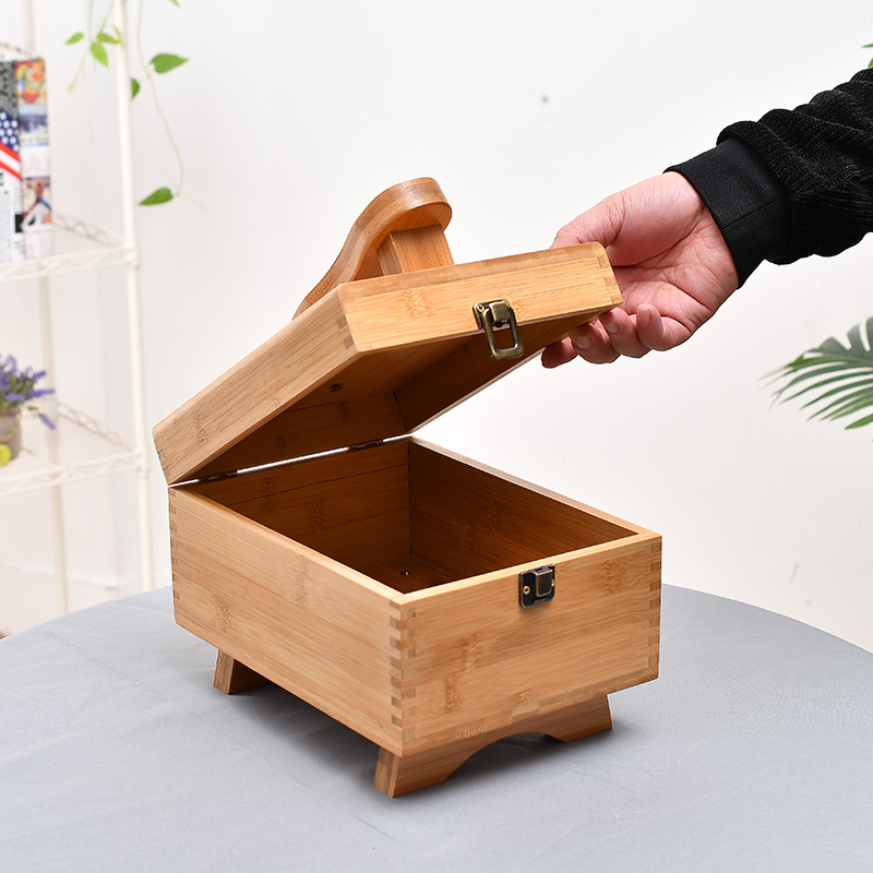 批量木制擦鞋箱空间大可容纳多款鞋护理品组装式可展示架收纳鞋盒