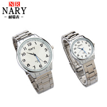 nary/耐瑞   精美数字永恒系列极简情侣表大表盘石英表6031