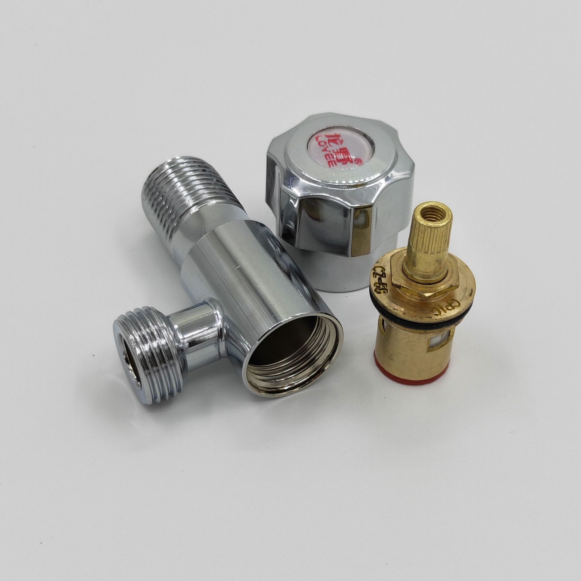 厂家直销不锈钢三角阀马桶热水器止水阀冷热水通用工程专用三角阀