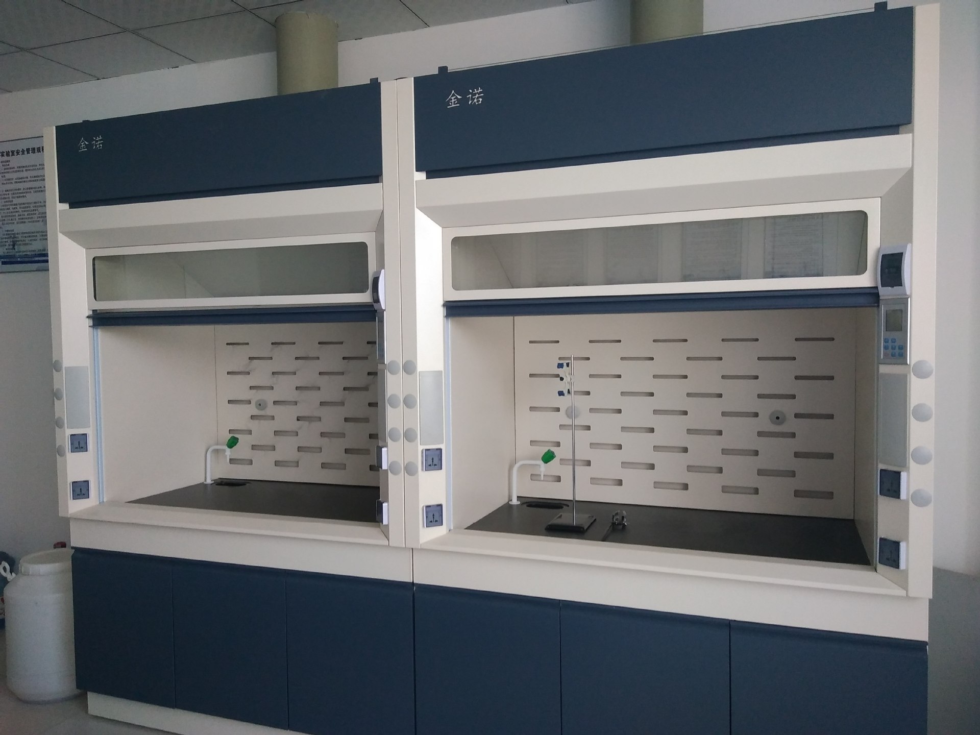 实验室全钢通风柜 全钢通风橱 化验室排风柜 防腐通风柜