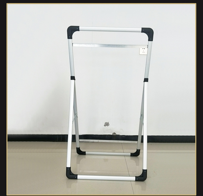 kt板展架落地海报架折叠立牌广告架立式铝合金支架宣传展板架架子