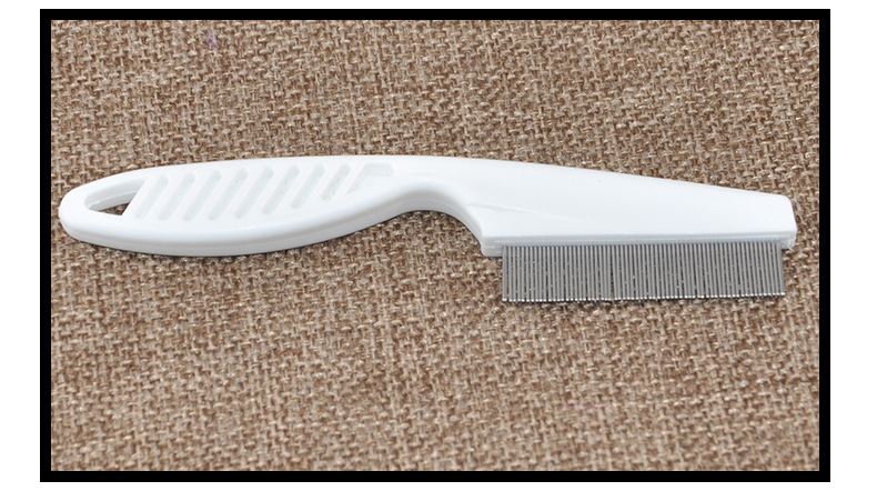 宠物狗狗猫咪跳蚤梳钢针梳加密除跳蚤虱子梳子美容梳脱毛梳猫用品