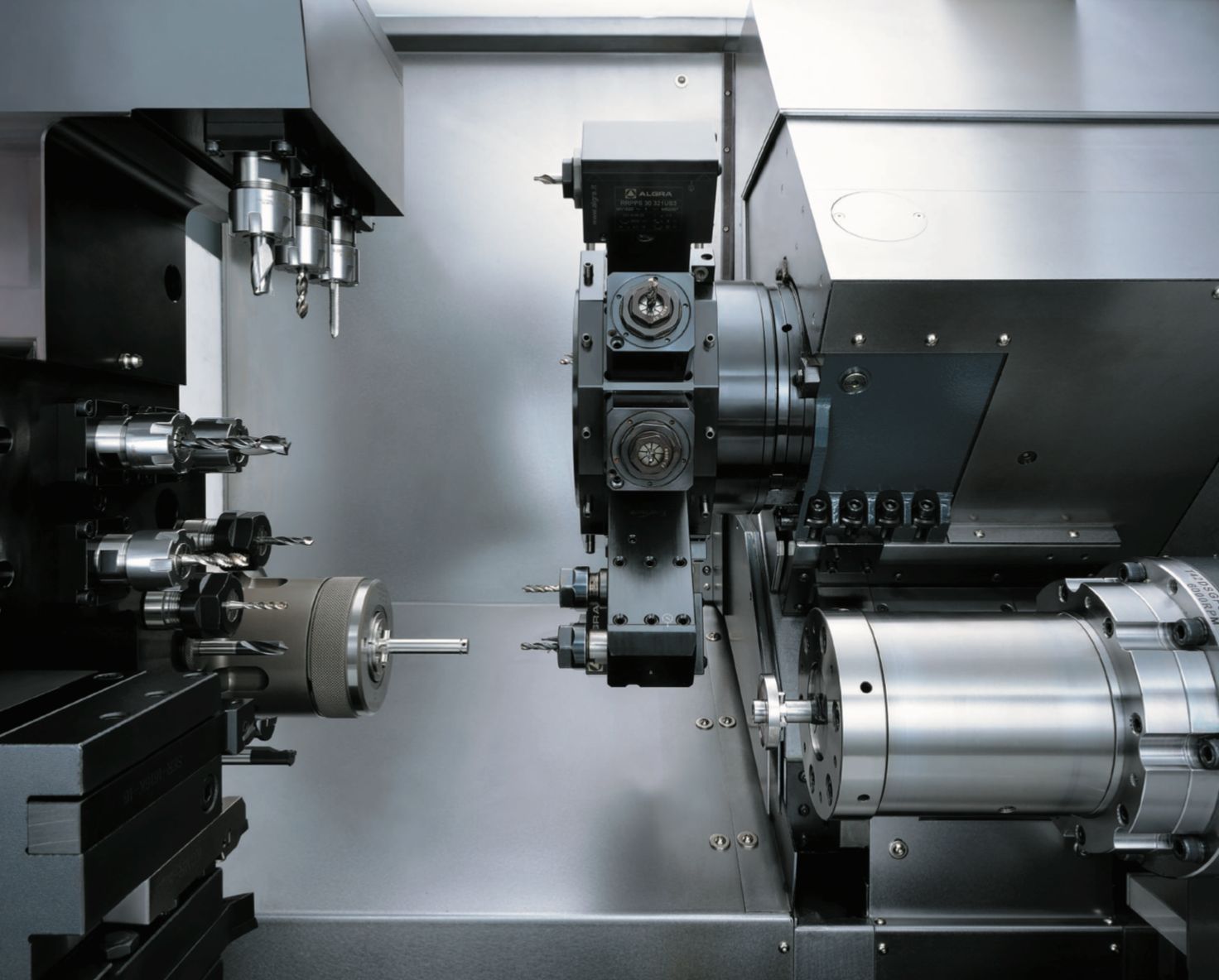 台湾名阳dy52 双y轴cnc 双主轴动力刀塔数控机床