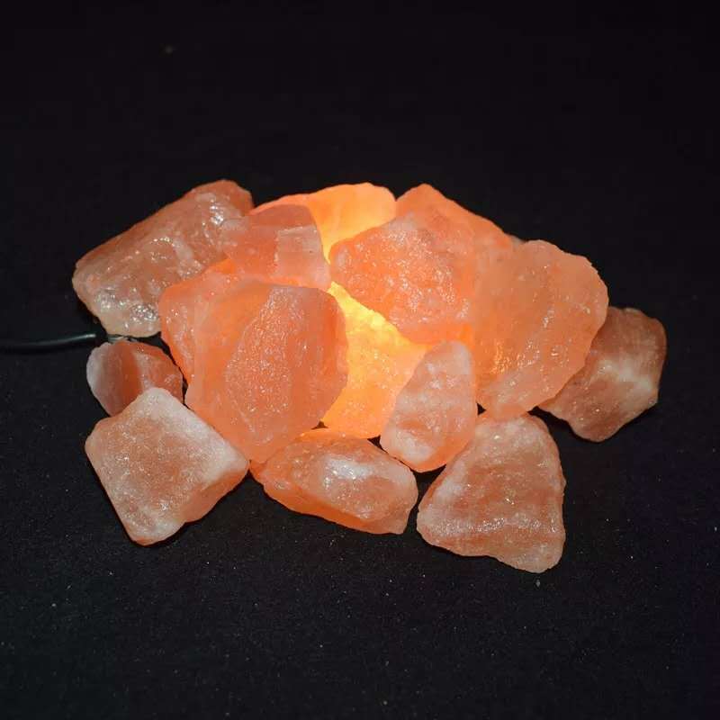 燕霞矿业批发玫瑰盐块 粉盐块 白盐块 喜马拉雅矿物盐2-3cm