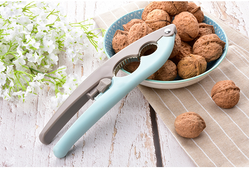 开果器核桃钳pp塑料核桃夹碧根果创意款坚果剥壳工具