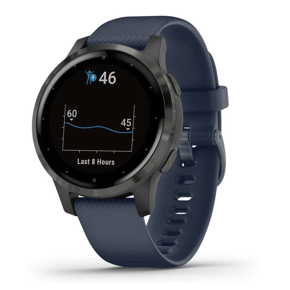 适用佳明vivoactive3 hr硅胶表带garmin vivomove hr 黑扣运动