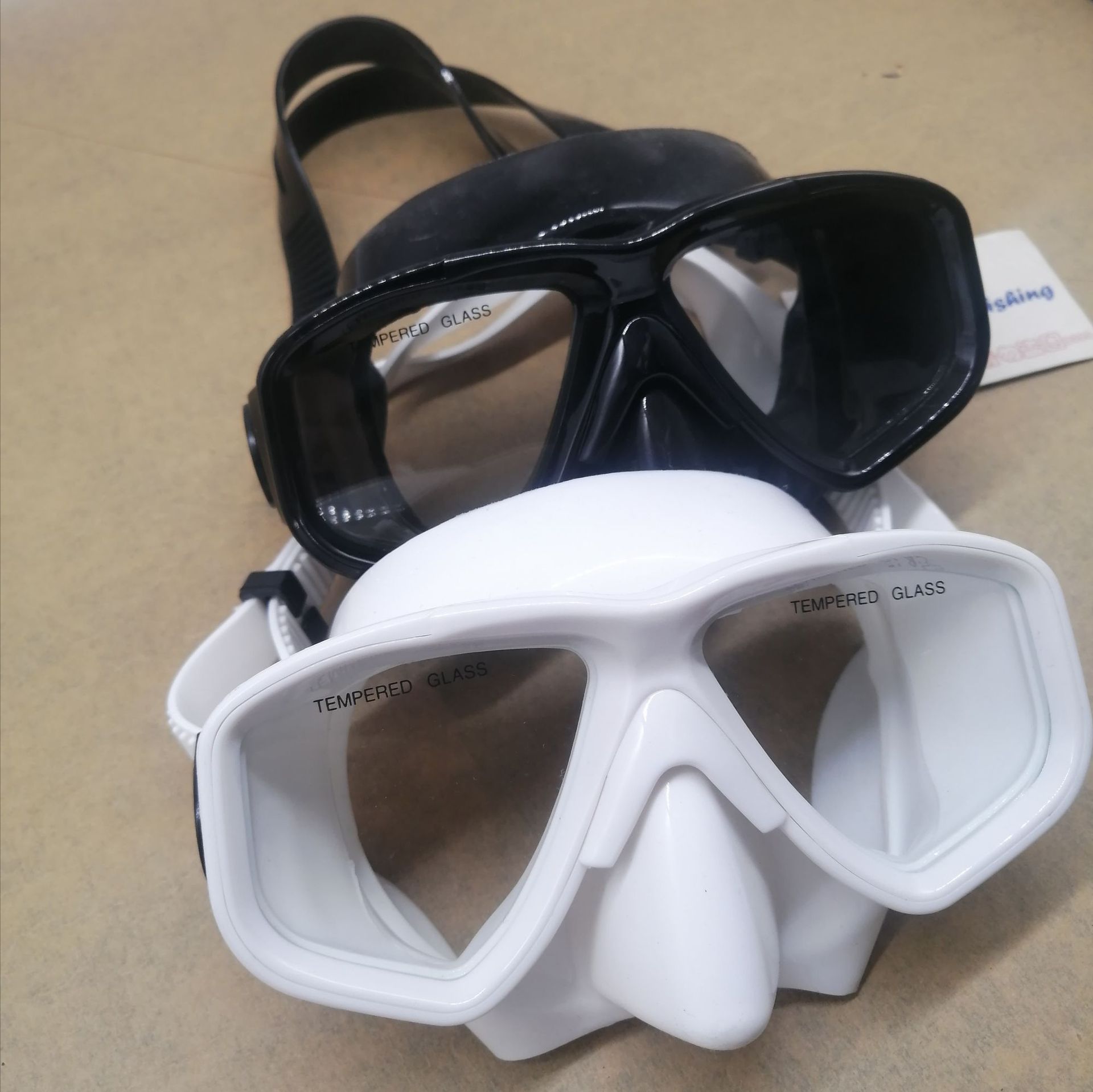 自由潜 渔猎海猎 硅胶面镜 面罩freediving spearfishing潜水装备-阿