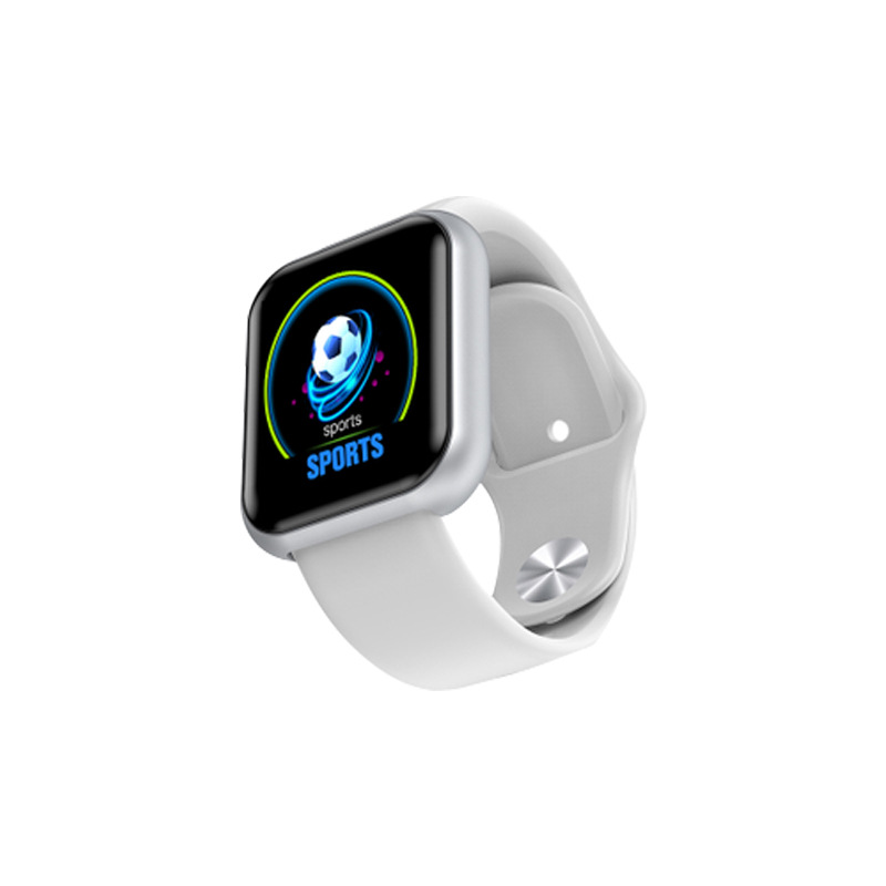 1.44 Cross-Border New Smart Watch D20 Health Monitoring Sports Bracelet Student 1.3 Square Screen Watch