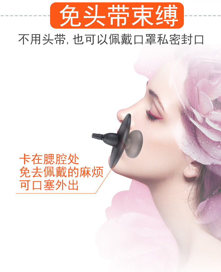 灵蝶sm情趣用品充气口塞男女用刑具口球另类调教堵嘴球成人性用品