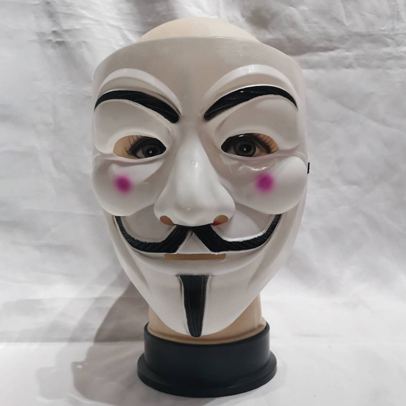 万圣狂欢节面具胡子小丑恐怖面罩万圣节恐怖装扮恶魔小丑面具