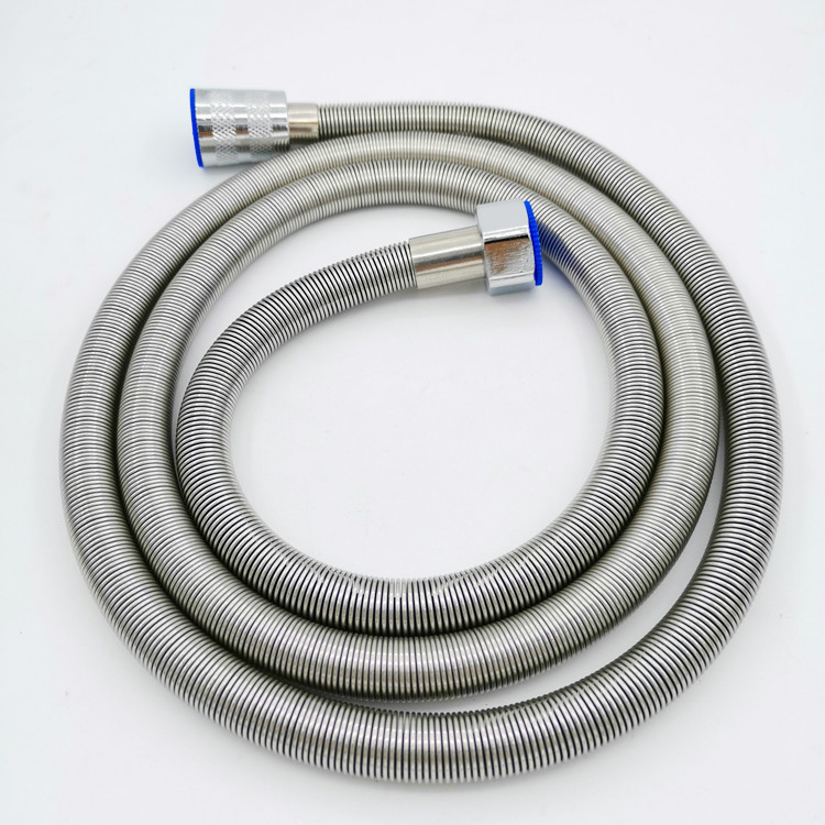 厂家直销不锈钢电镀加密进水管 铜芯浴室淋浴花洒软管 洗澡水管