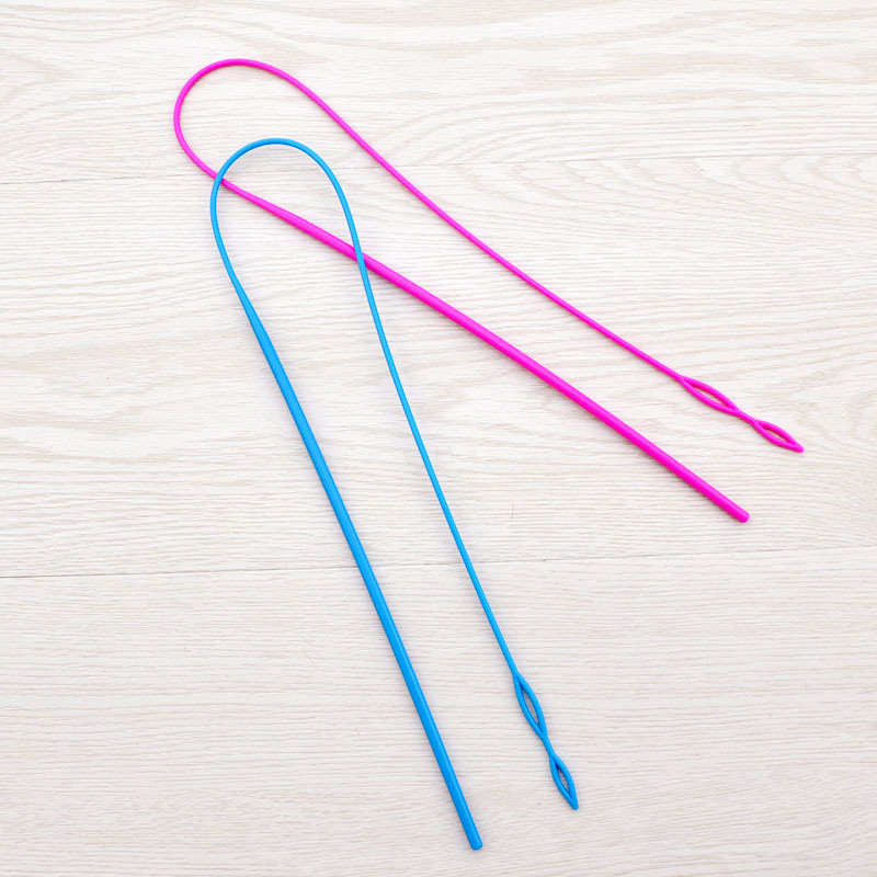 diy手工塑料穿带器 腰带线绳穿线器 松紧器