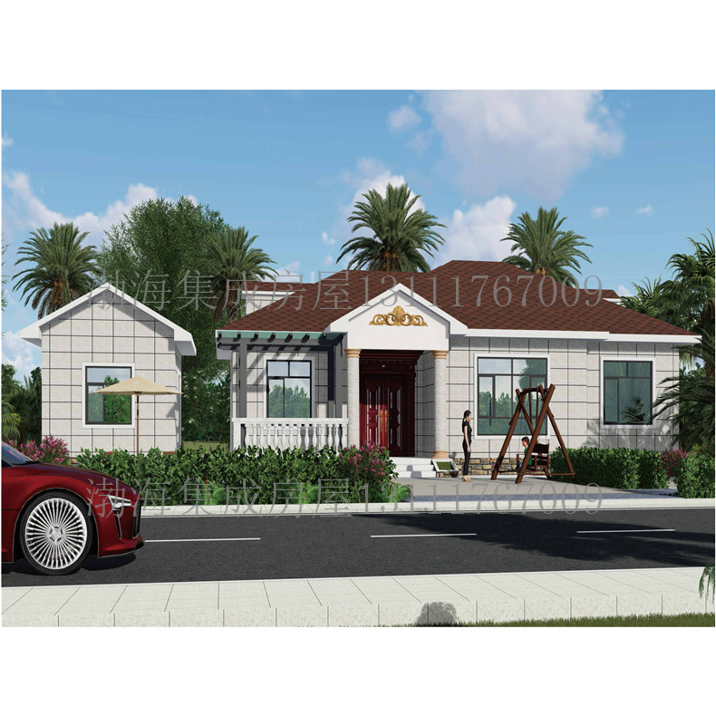 简易组装房 农村别墅钢架房结实隔热保暖 职工宿舍轻钢别墅房屋