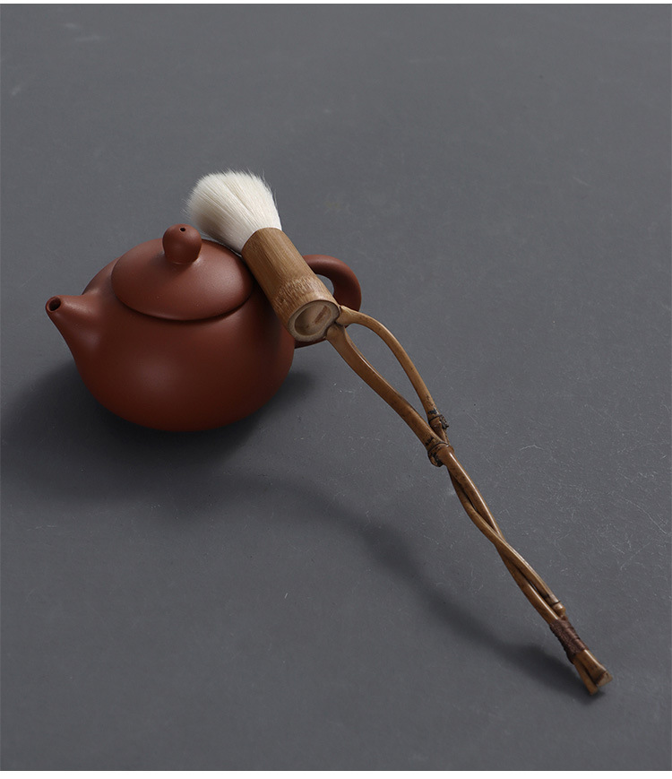 竹茶道配件 竹枝养壶笔 功夫茶具 竹工艺品
