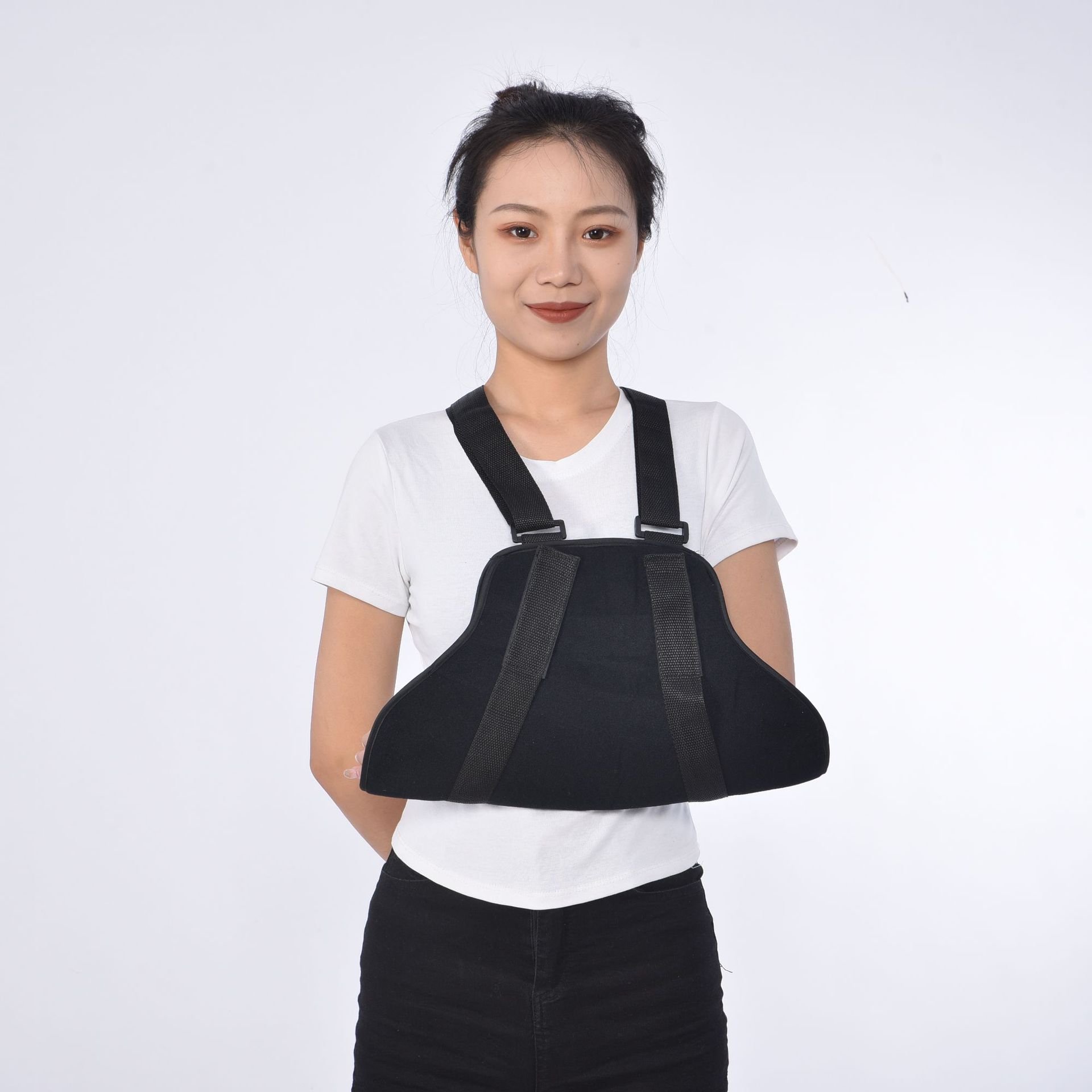 环抱式前臂吊带 手臂手腕骨折固定带肩关节脱臼脱位固定护具护托