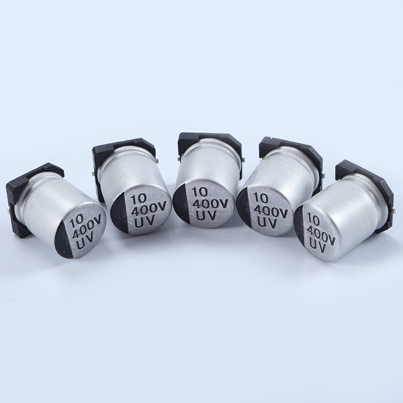 高电压smd电解电容10uf/400v 10*15mm 供应插件 贴片铝电解电容
