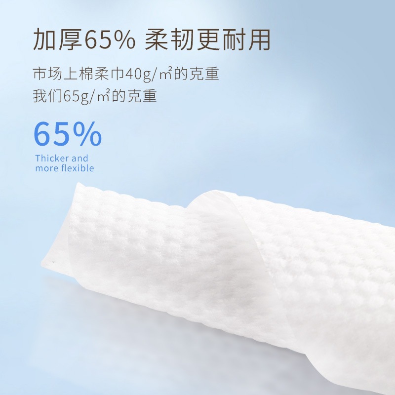 Disposable Face Cloth Women's Removable Pure Cotton Thickened Soft Lint-Free Cleansing Beauty Towel Factory Wholesale