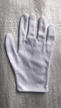 新款劳保手套作业纯棉一次性白手套批发防汗工作礼仪文玩质检手套