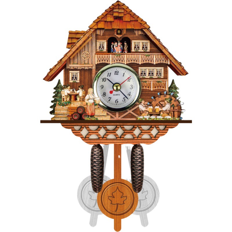 Cuckoo Wall Clock Goo Goo Times Alarm Clock Wall Clock Living Room Home Amazon Hot Sale