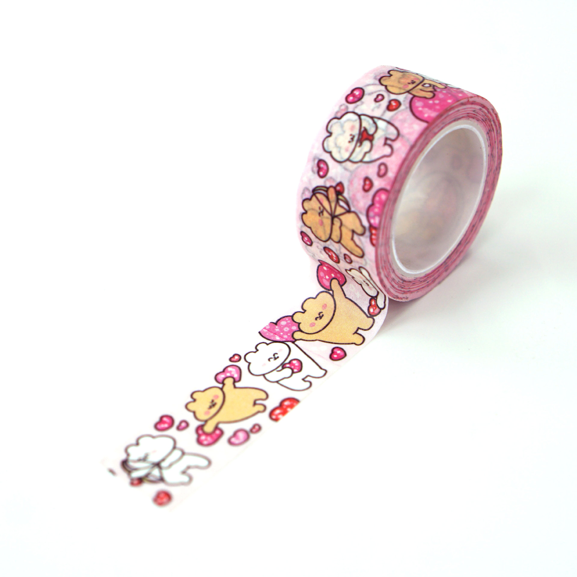 韩国文具卡通胶带手帐和纸纸质胶带手账日记本装饰胶带 13款 10米