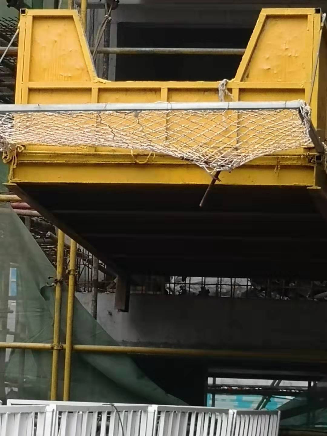 直销悬梁式高空卸料平台 建筑高楼工地卸料平台 可按客户要求定做