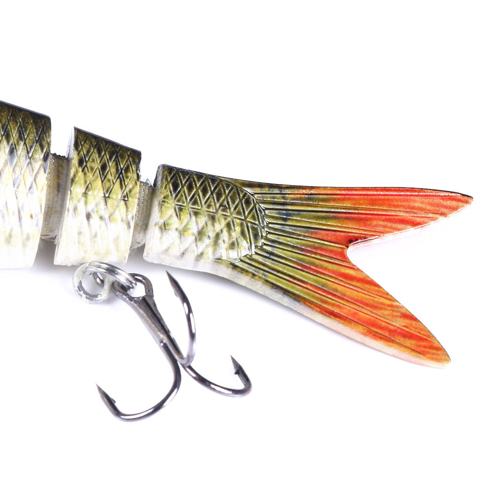 6cm-18.7g-6#钩假饵多节鱼饵路亚饵