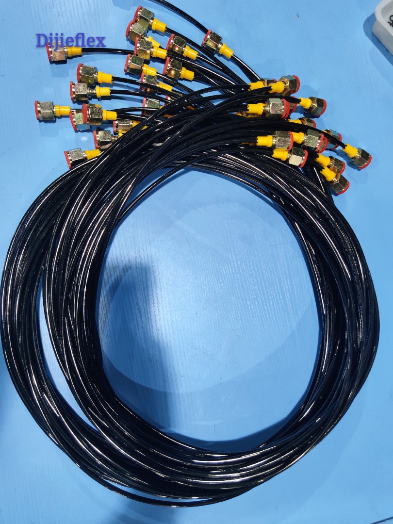 dijieflex630bar测压软管压力表线